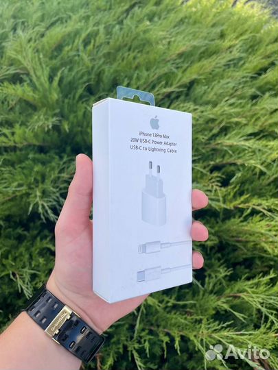 Зарядка на iPhone 20W + провод Lightning Type-C