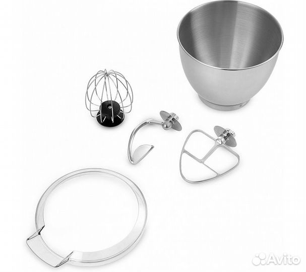 Планетарный миксер Kitfort кт-3045-1 бело-фиолетов