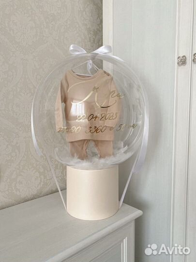 Шар баблс на выписку