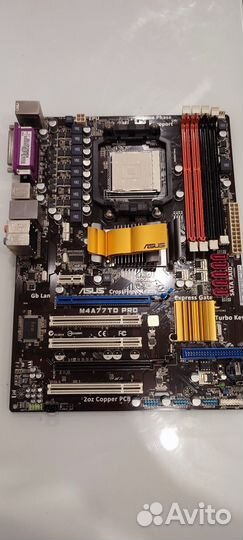 Материнская плата asus m4a77td pro