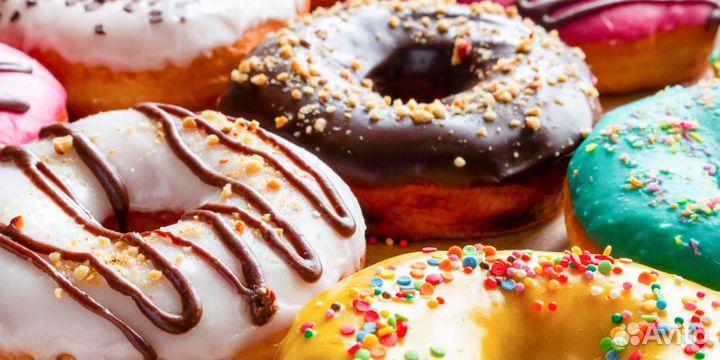 Донаты в Ассортименте-заморозка- 18