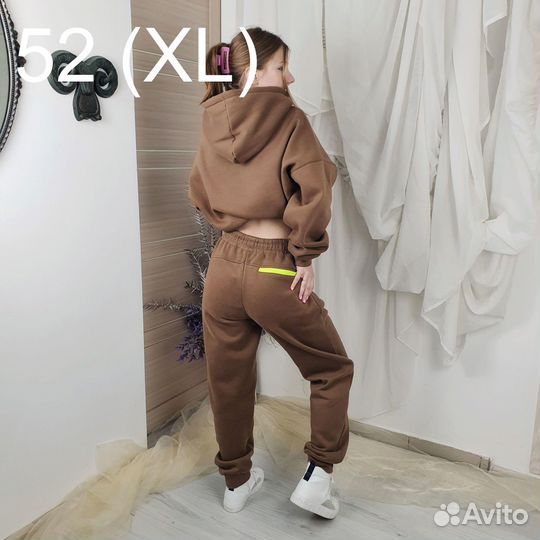 Джоггеры с флисом 7986