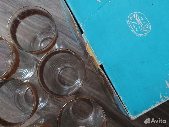 Стаканы набор 6 шт разные
