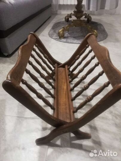 Стойка для газет и журналов, винтаж, Франция