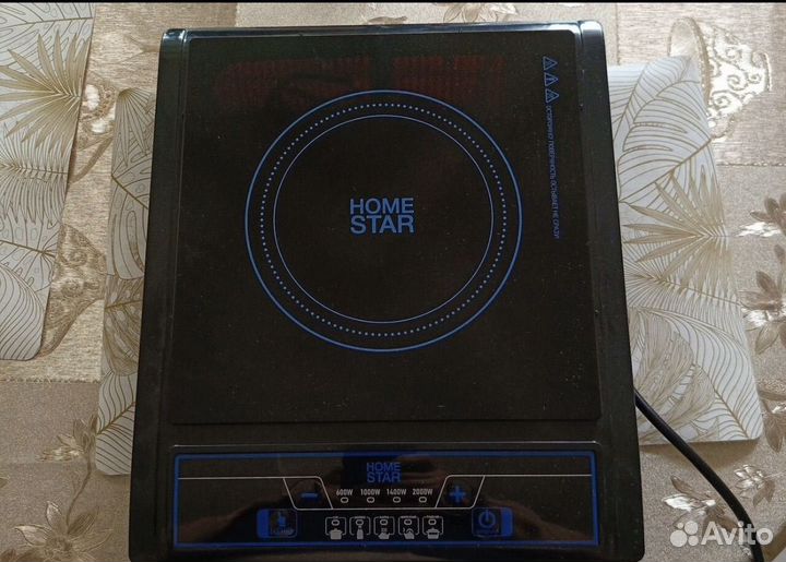 Индукционная плита home star