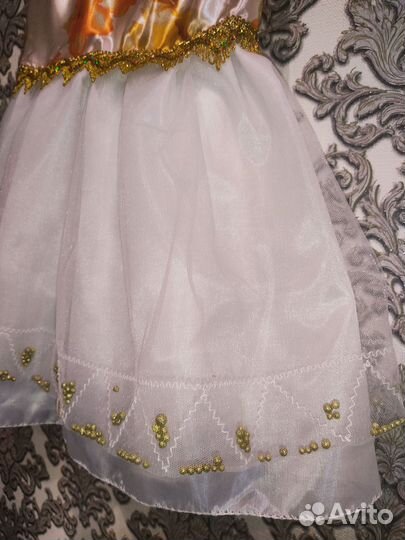 Нарядное платье для девочки 110 116