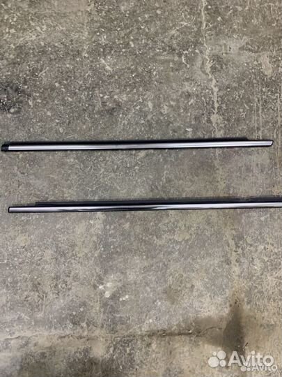 Молдинг двери opel astra h передний левый