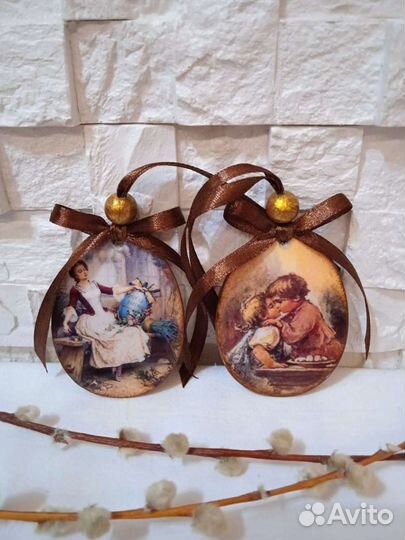 Пасхальные подвески