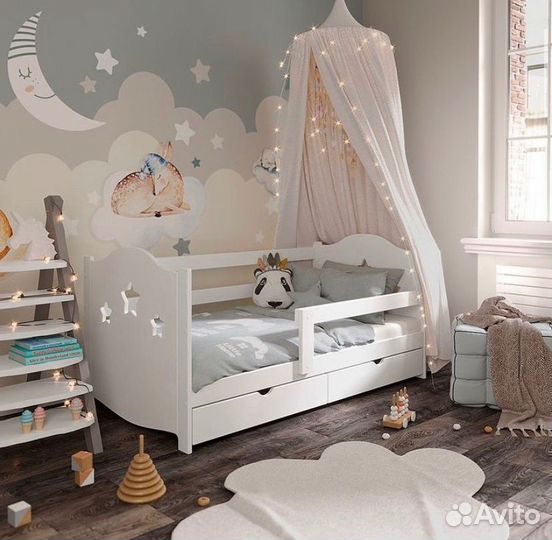 Детская кроватка Софа Звезда