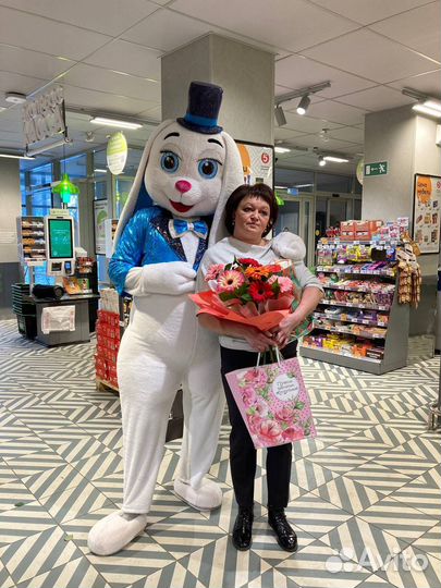 Поздравление Белого Медведя/Зайца Челябинск