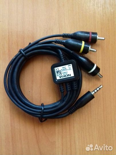 Кабель 3RCA jack 2.5mm / 3.5mm