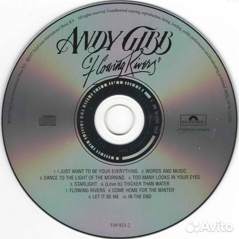 Andy Gibb / Flowing Rivers (CD)