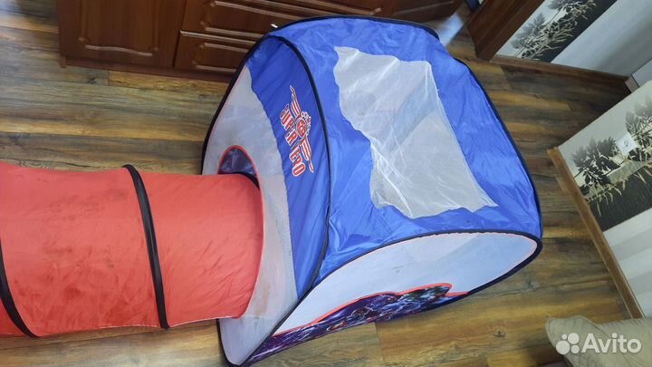 Детская игровая палатка с тоннелем