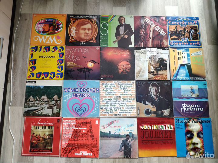 Пластинки,винил.зарубежная инструментальная и СССР