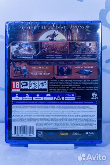 PS4 Assassin’s Creed Mirage Deluxe Edition Новый