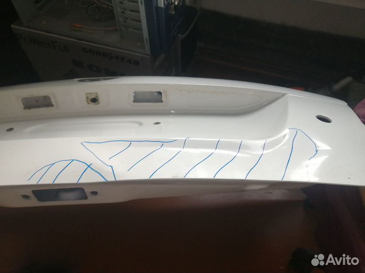 Крышка багажника Поло Седан 2013