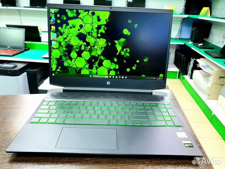 Игровой ноутбук HP 1650ti