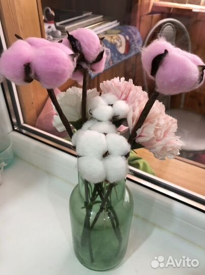 Хлопок для декора