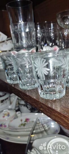 Рюмка хрустальная винтаж