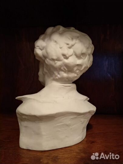 Бюст фарфоровый А.С. Пушкина 23 см, Л.Ф.З