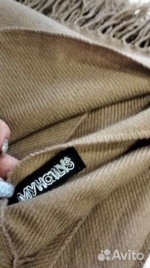 Палантин- пончо