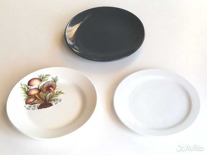 Тарелка корзина разделочная доска стакан