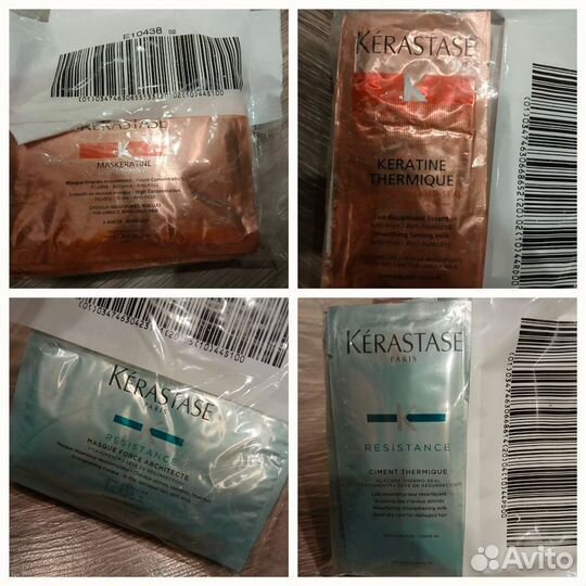 Kerastase саше пробники шампунь маски