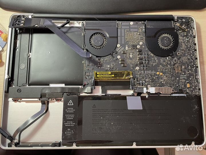 Apple MacBook Pro 15 2012 на запчасти