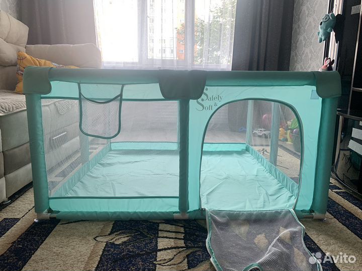 Большой детский манеж бу