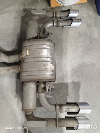 Выхлопная система BMW X5M E70, X6M E71 Нержа