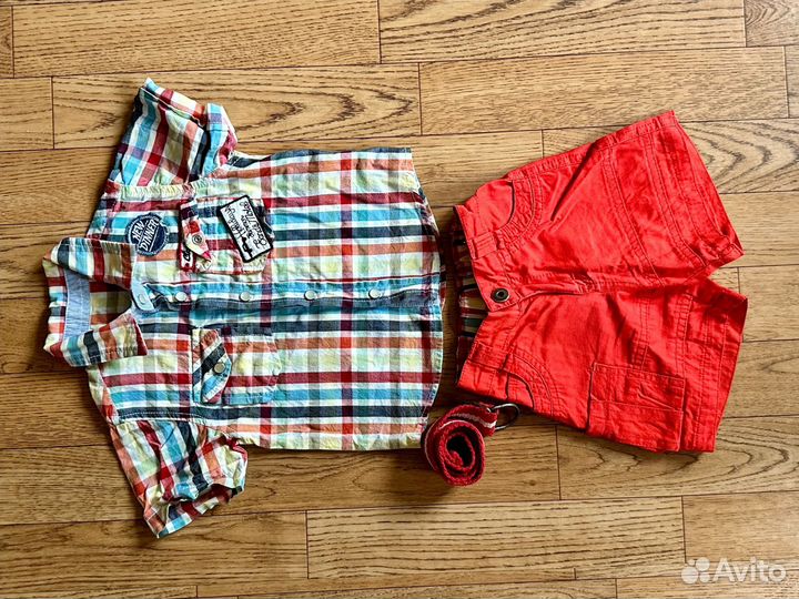 Вещи пакетом на мальчика 68-80 см
