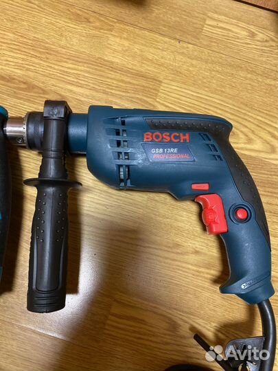 Дрель ударная bosch,makita