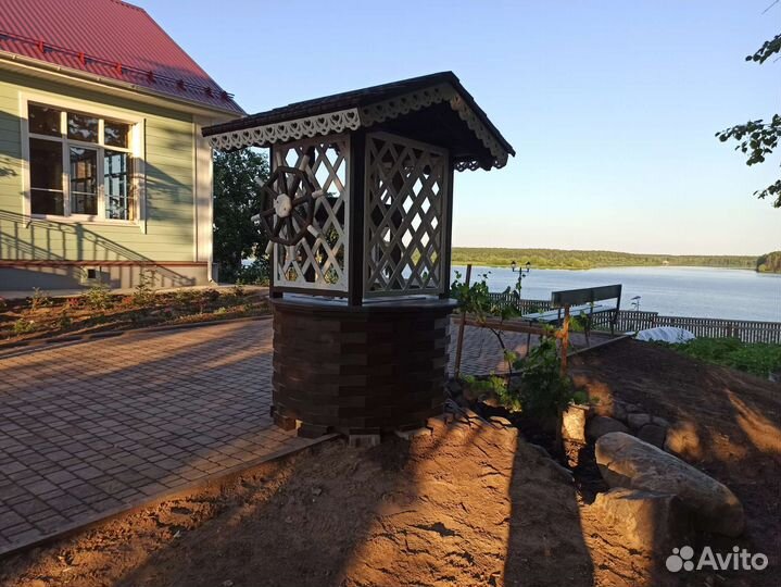 Домик для колодца
