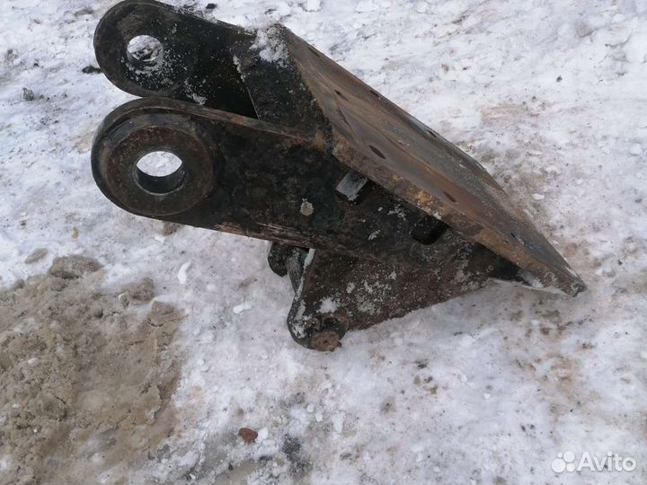 Переходная плита на ямобур Case