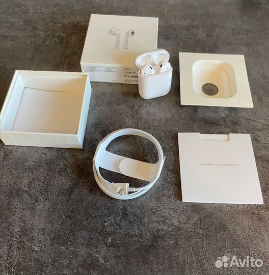 Беспроводные наушники apple airpods 2