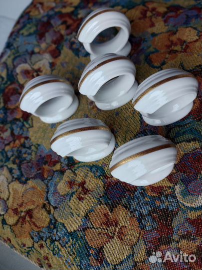Кольца для салфеток фарфор