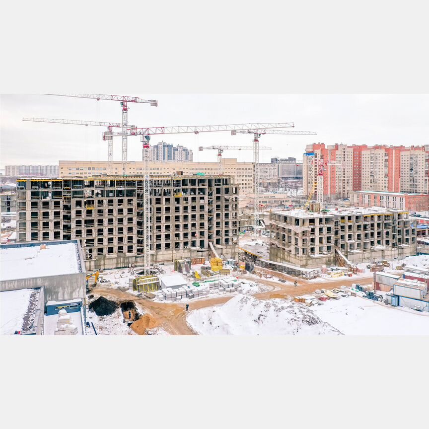 2-к. квартира, 65,6 м², 2/6 эт.