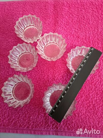 Розетки для варенья хрусталь