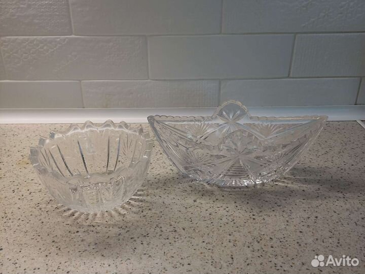 Ваза хрустальная СССР