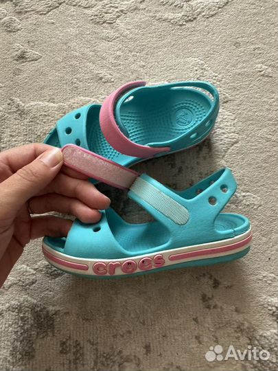 Сандалии crocs c9 для девочки