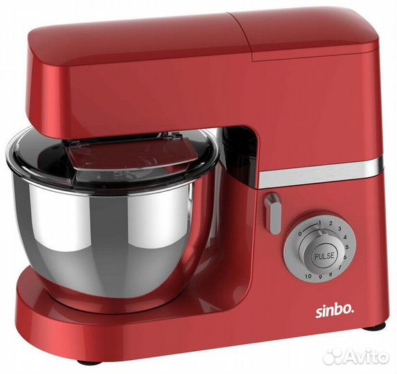 Миксер планетарный Sinbo SMX 2748 1500Вт красный