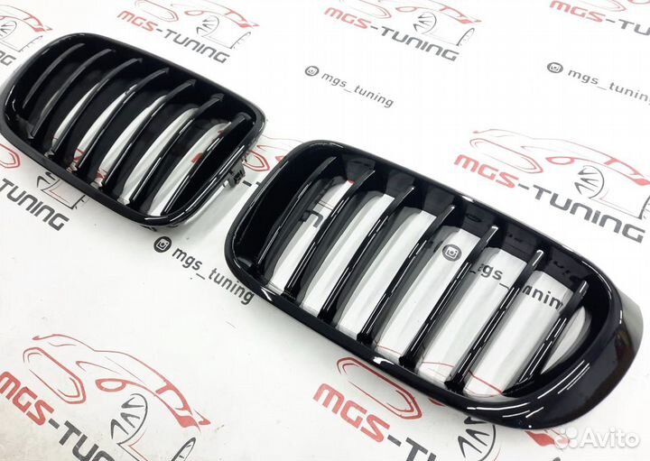 Решетка радиатора на BMW X4 F26 стиль М-Perfomance