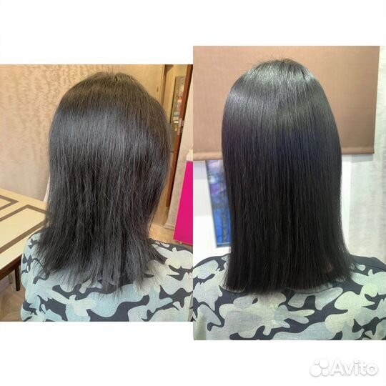 Кератиновое выпрямление волос модель, ботокс