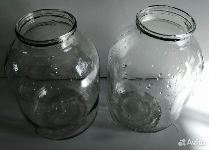 Банки стеклянные 2-х и 3-х литровые