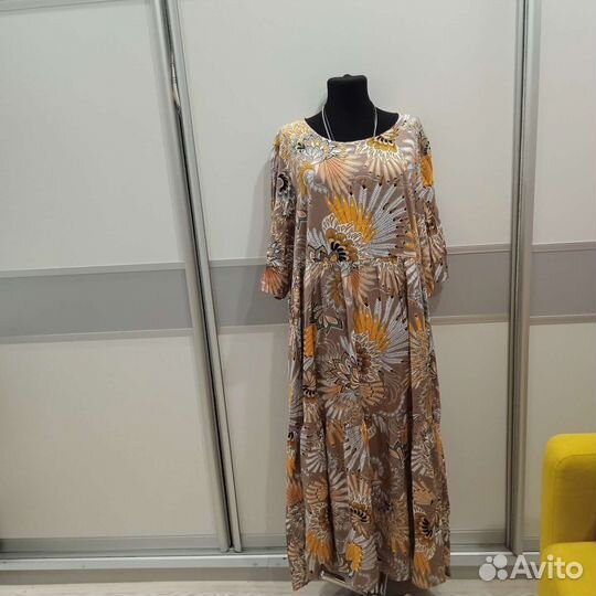 Новые летние Платья большого размера