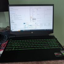 Игровой ноутбук HP 15, GtX 1650, Ryzen 5 4600h