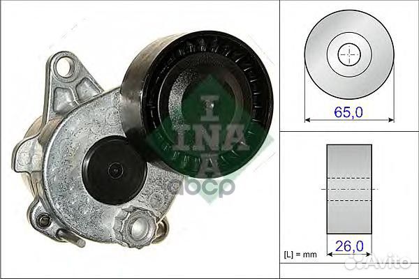 Ролик руч.ремня с натяжителем mercedes W204,212