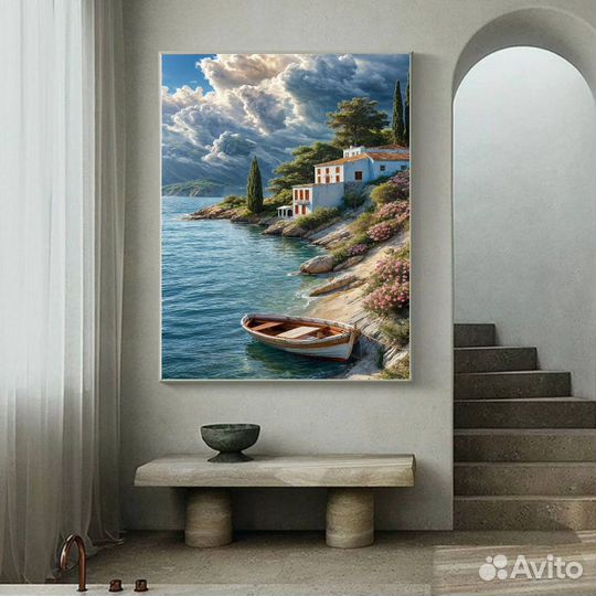 Интерьерная картина маслом Волшебное воспоминание