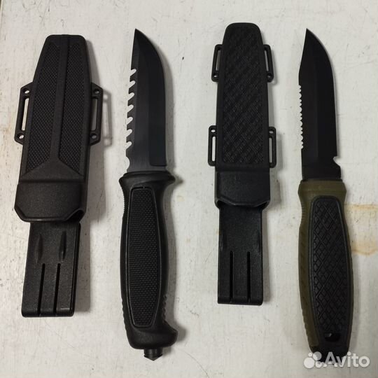 Нож туристический обрезиненная ручка, ножны