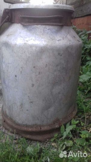 Бедон алюминиевый